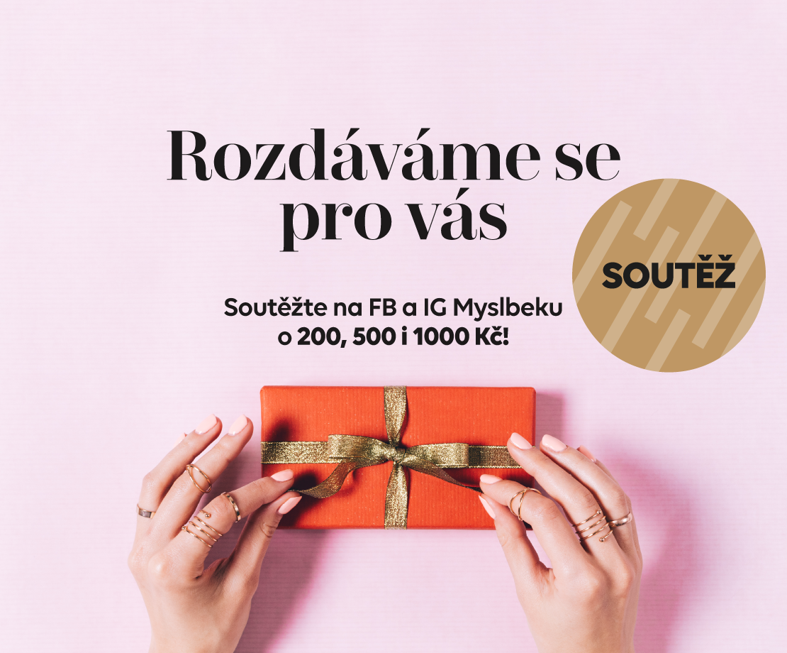 Hrajte s námi o dárkové poukazy na nákupy v Myslbeku