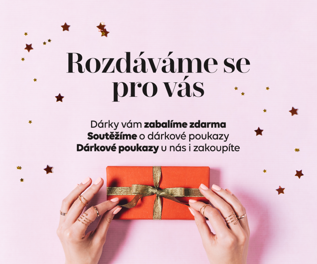 Dárkové poukazy Myslbeku v prodeji