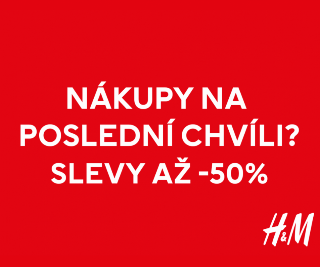 Slevy v H&M
