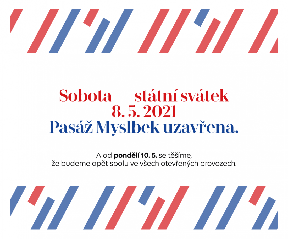 Otevírací doba 8.5.2021