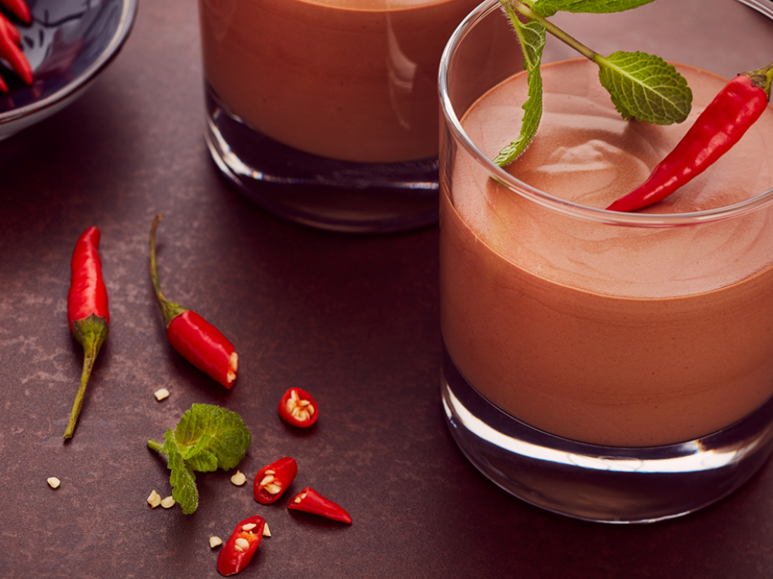 Choco Chilli Mousse at Vapiano