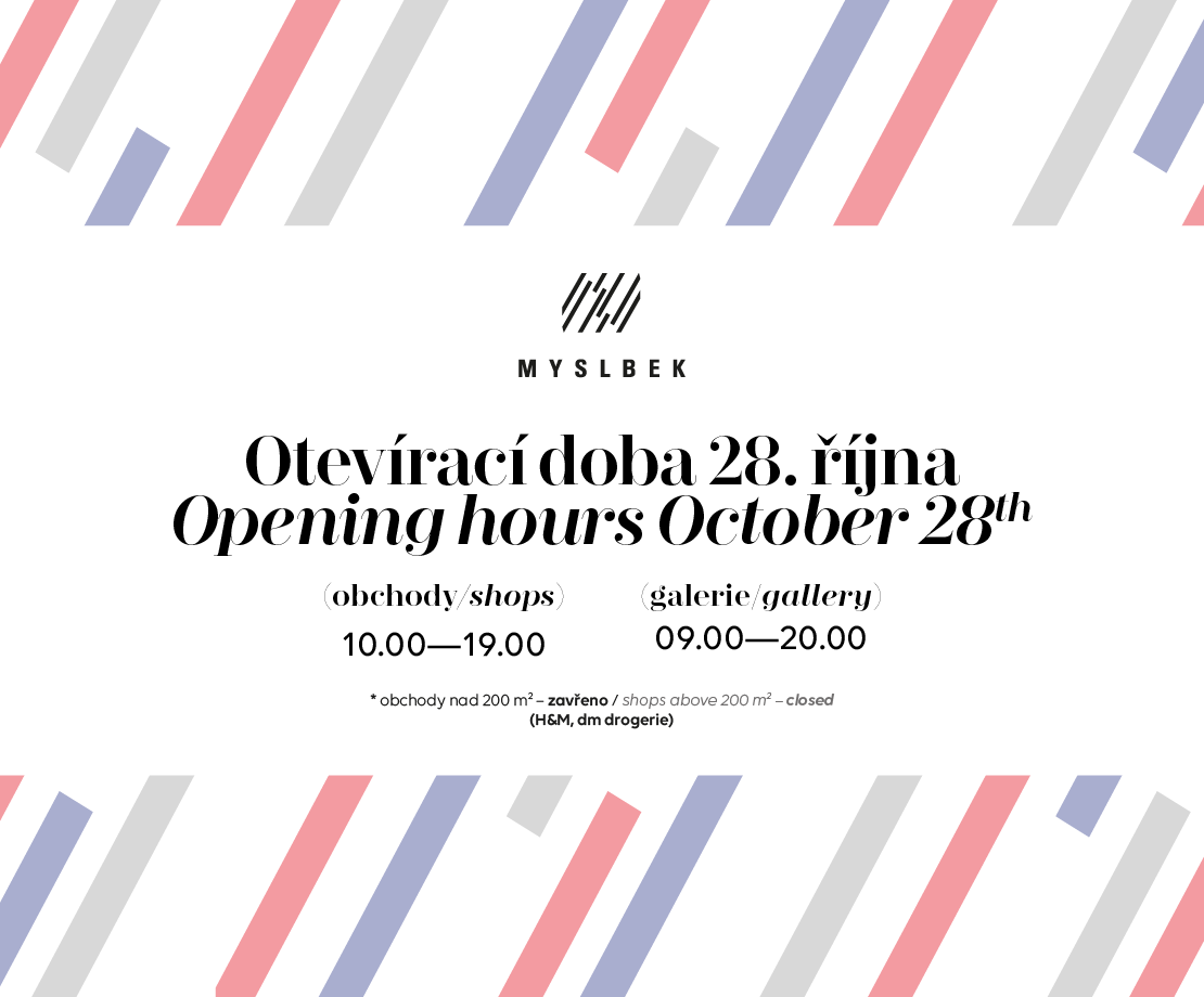 Otevírací doba 28. října 2021