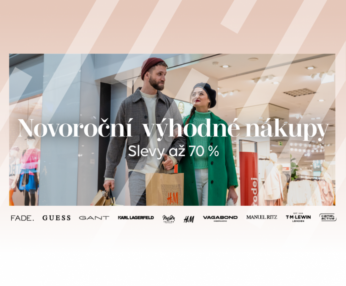 V Myslbeku vrcholí novoroční výhodné nákupy