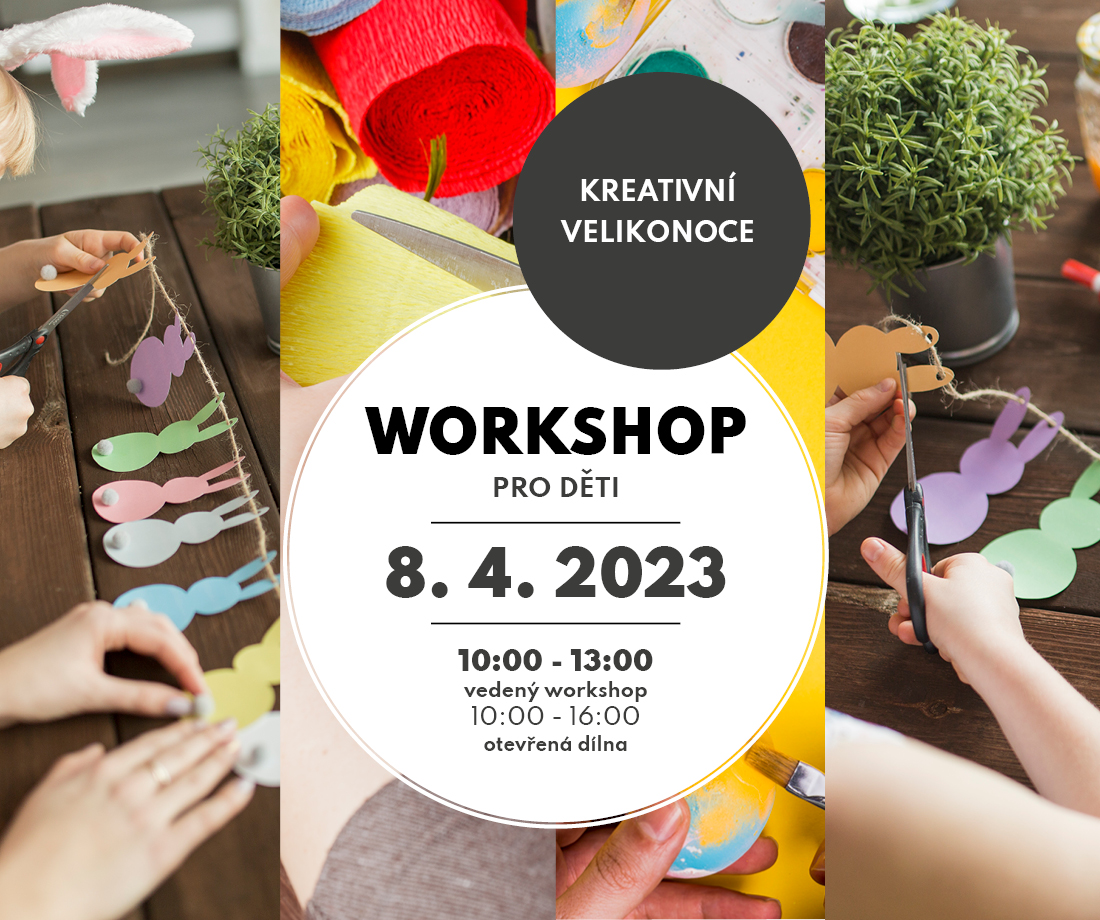 Velikonoční tvořící workshop pro děti