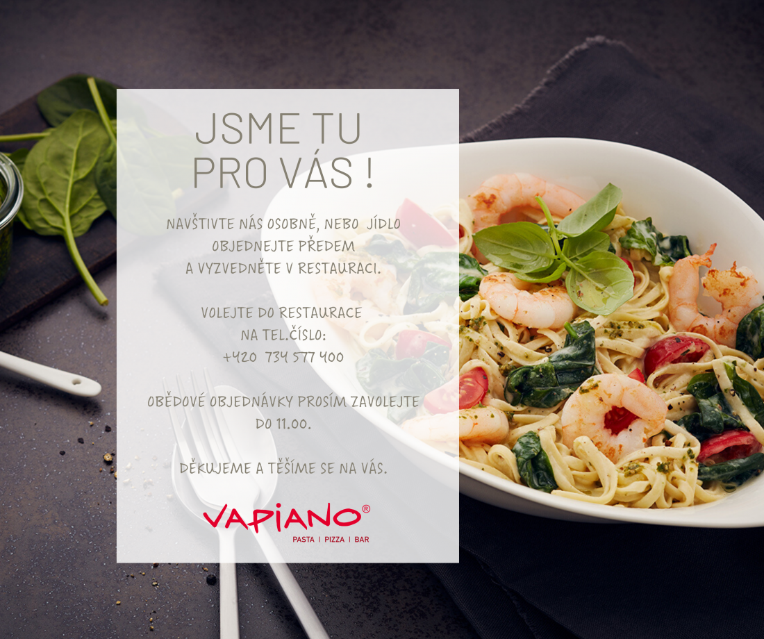 OBJEDNEJTE NYNÍ, VYZVEDNĚTE POZDĚJI