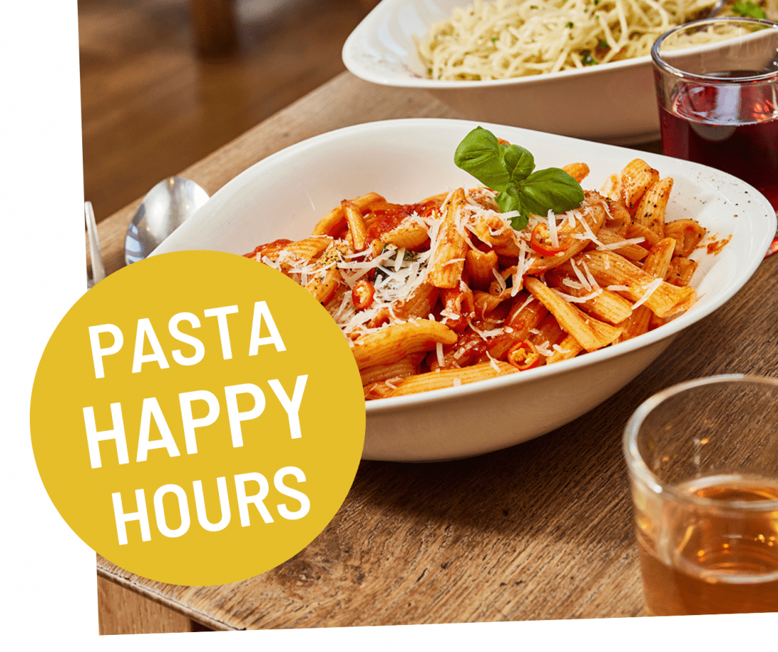 Vapiano: Vychutnejte si červencové Happy Pasta Hours