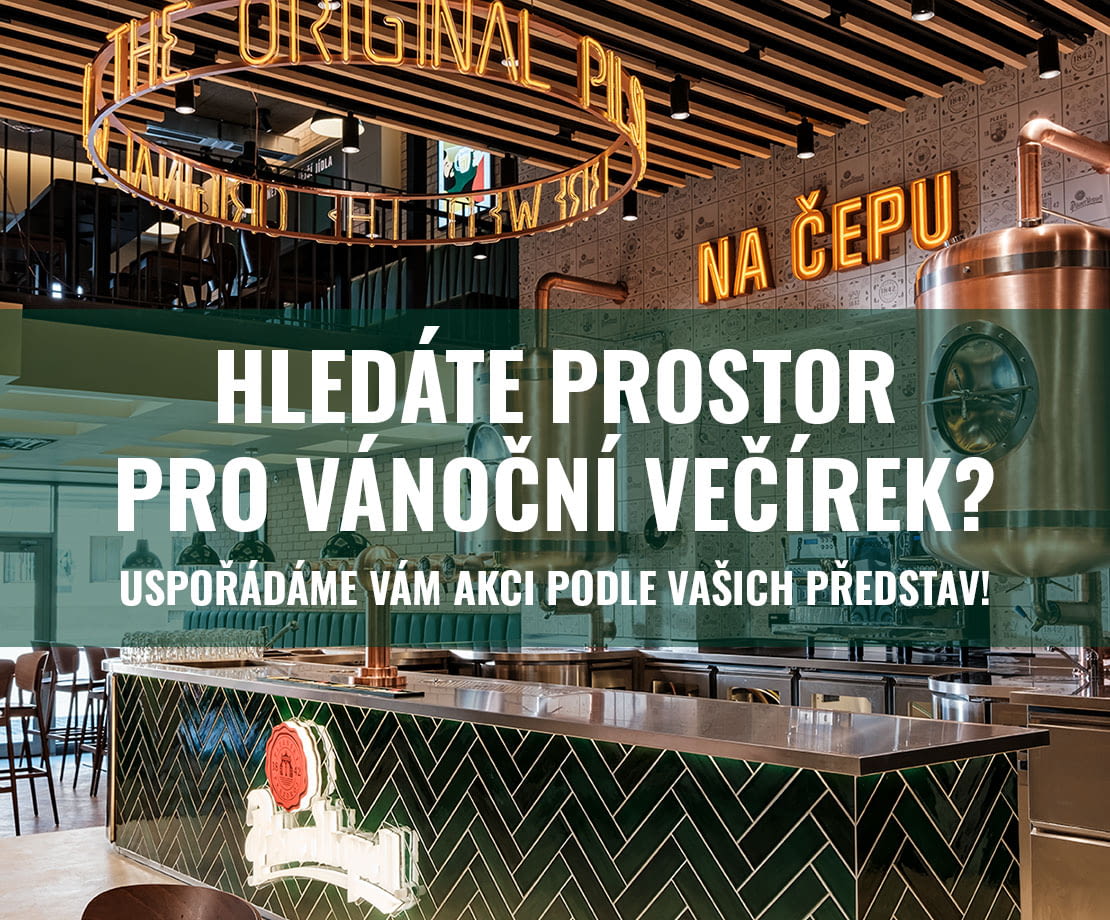 Na Čepu - to správné místo pro váš vánoční večírek