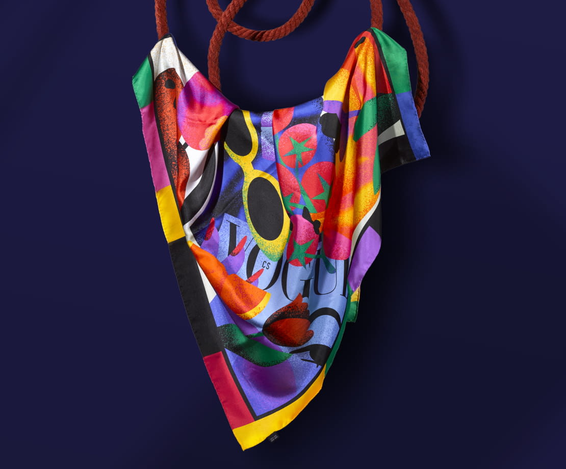 Vogue Art Project & Myslbek: Pop Scarf