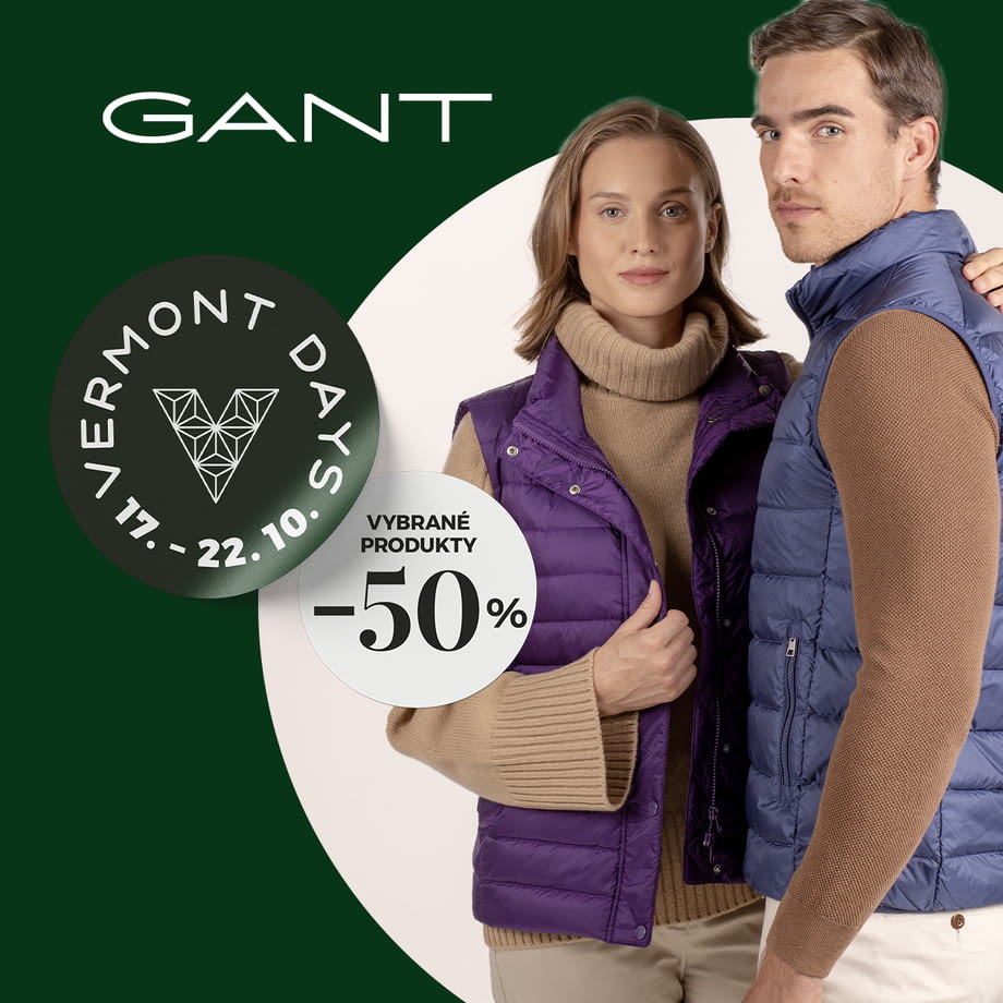 VERMONT DAYS - 50 % GANT Man