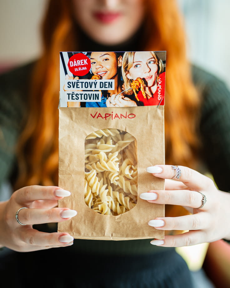 Pasta packaging for free!